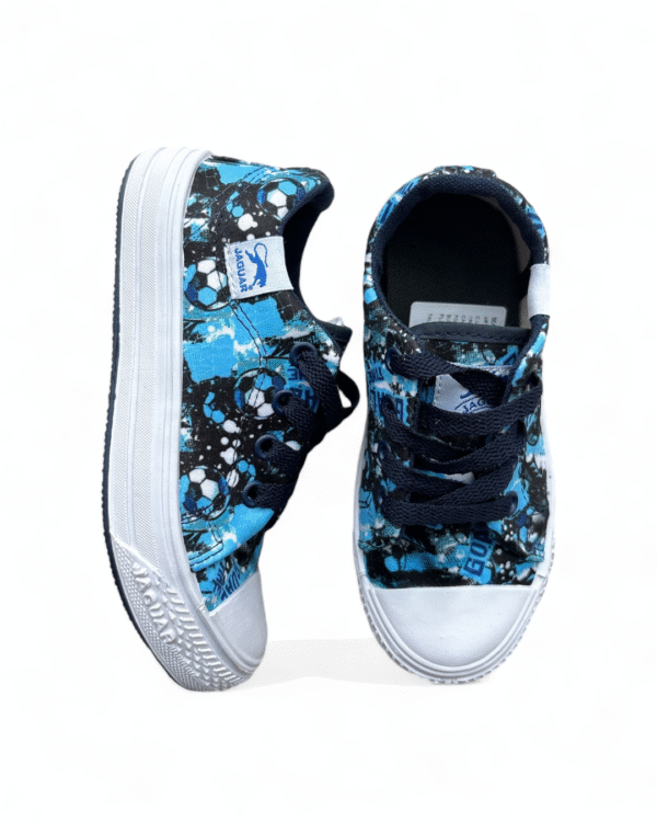Zapatillas Jaguar Oficial Estampada Art. #148 19 Al 26 - Imagen 9