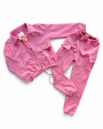 Conjunto Campera Botones Frisado NA - Imagen 5
