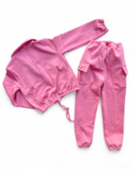 Conjunto Campera Botones Frisado NA - Imagen 4