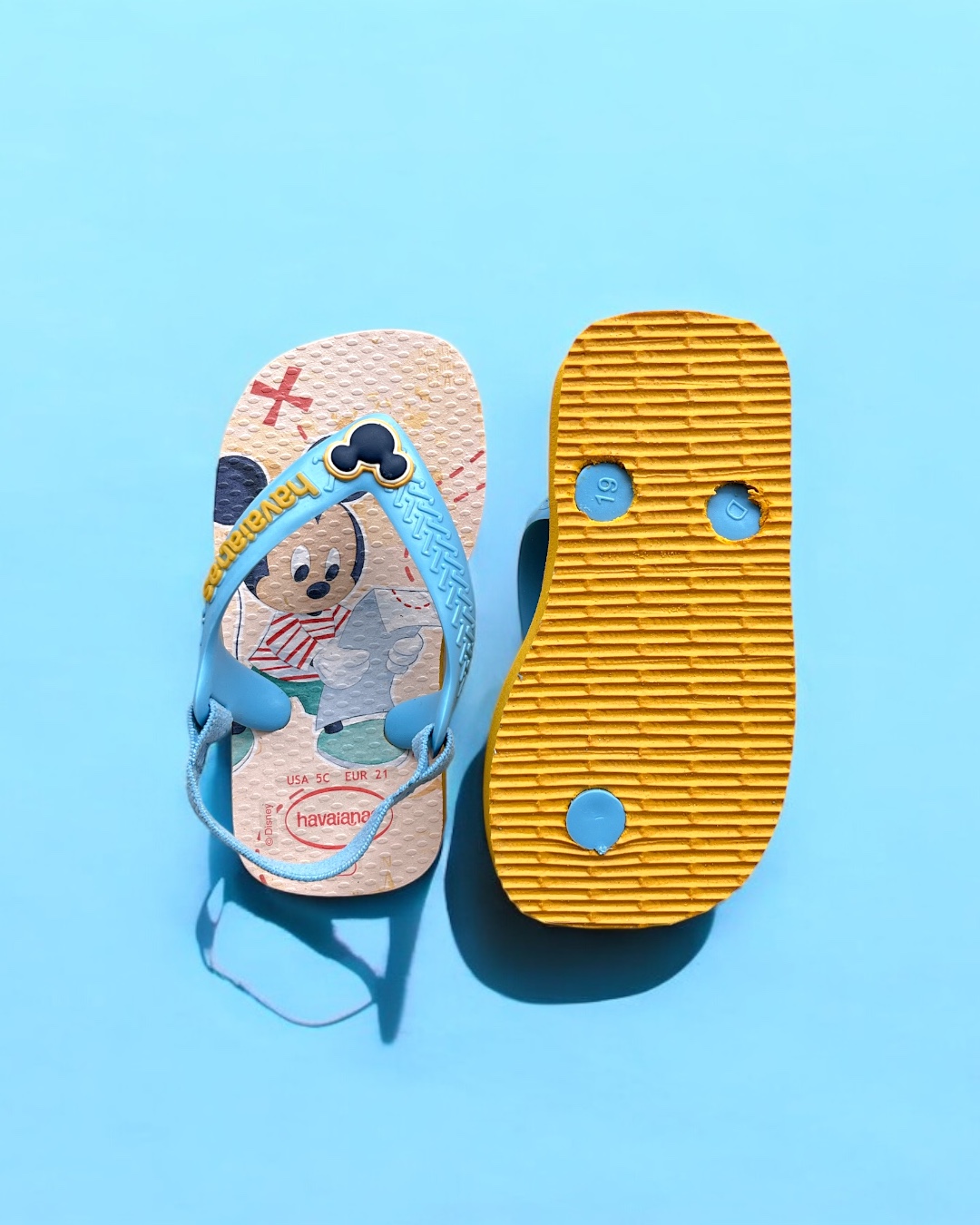 Babydisneyclassics_55104137007_amarillopop Havaianas Baby Disney Classics - Imagen 1