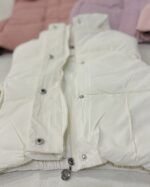 Chaleco Puffer Niñas Con Plush y Capucha De Piel Mod. 439 - Imagen 6