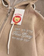 Campera Keep Going Algodón Frisado Niño - Imagen 4